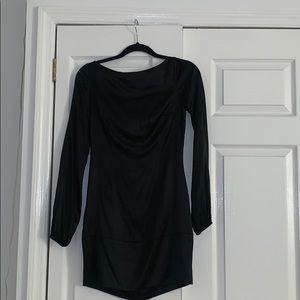 Guess by Marciano Black Silk Dress